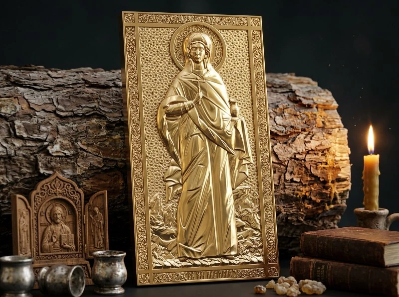 Великомученица Анастаси́я Узорешительница, Римляныня, Иллирийская